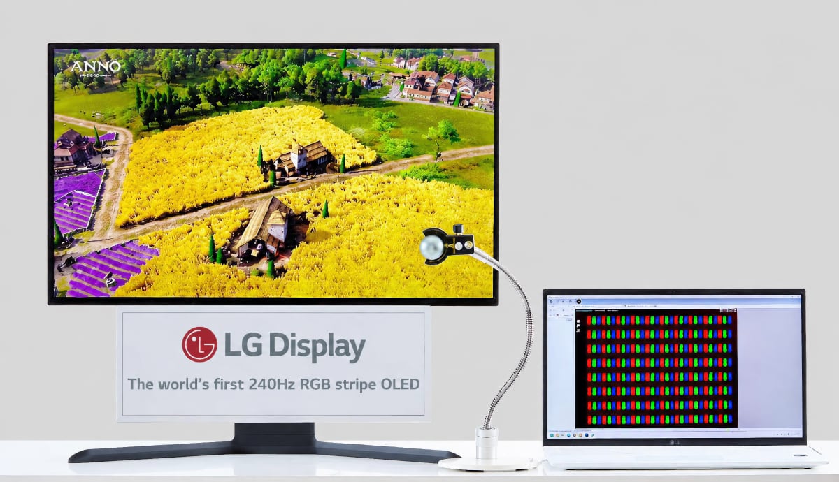 RGB-stripe OLED