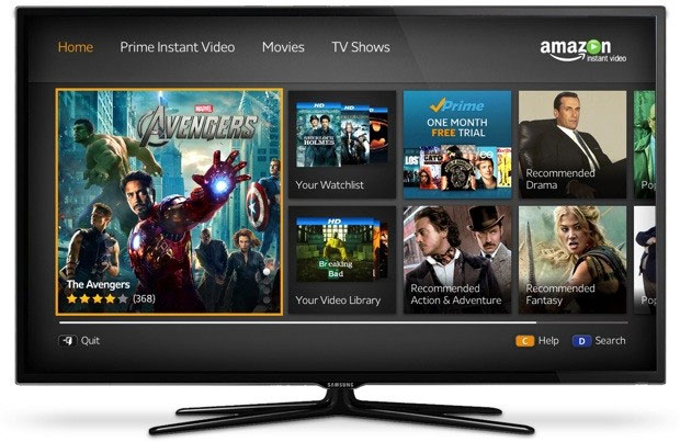 Amazon Instant Video on Samsung Smart TV