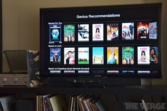 Apple TV genius recommendations