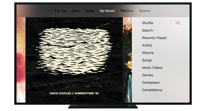  Apple Music on Apple TV