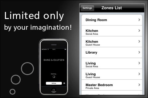 B&O App for iPhone and iPod