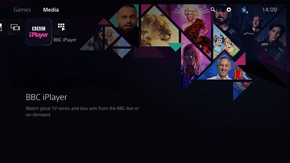 BBC iPlayer PS5