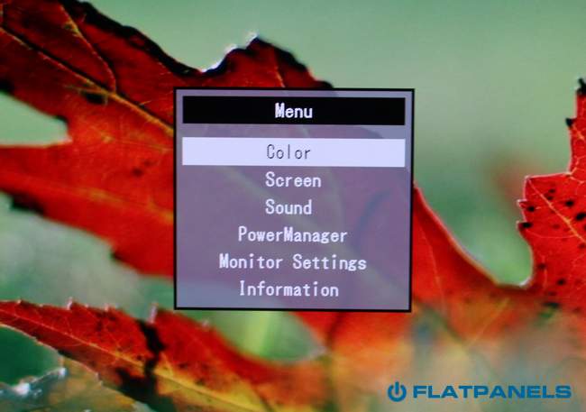 Click to enlarge Eizo FS2333 review