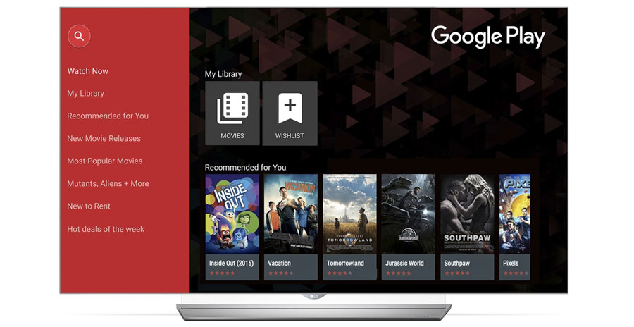 Google Play Movies on LG Smart TV
