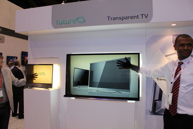 Haierâ€™s transparent 46-inch TV