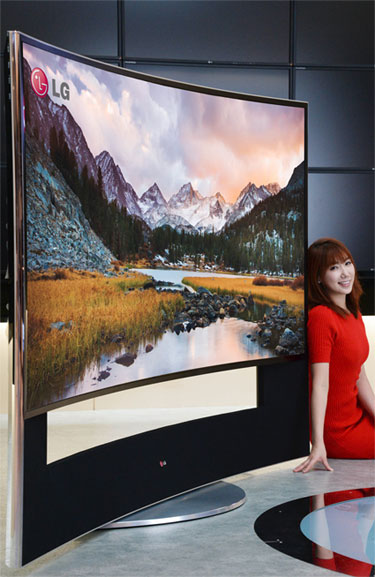 LG 105-inch curved