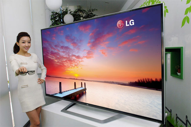 LG to unveil a 84-inch 4K 3DTV at CES 2012