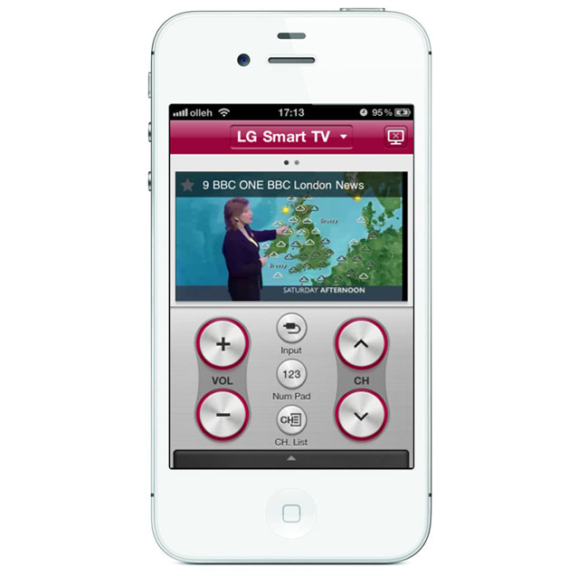 LGâ€™s Magic app streams TV channels to a smartphone or tablet