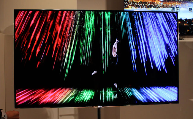 Click to enlarge LGs 55-inch OLED-TV
