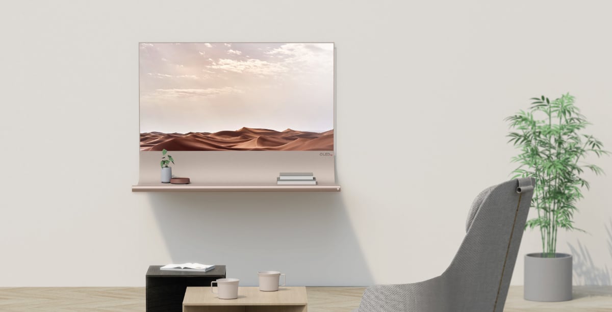 OLED TV concepts