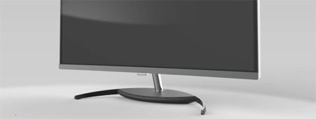 Philips curved monitor