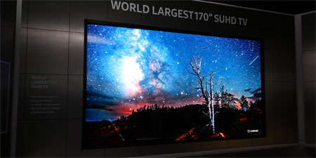 Samsung 170-inch TV