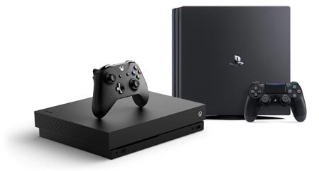 Xbox One X vs. PS4 Pro