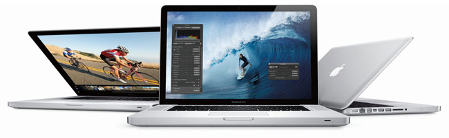 Retina displays on Macbook Pros