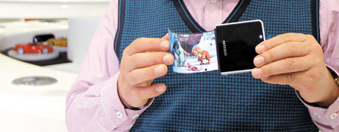 Samsung flexible OLED