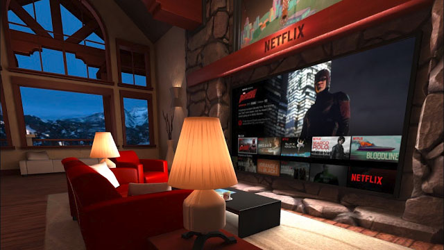 Netflix in Oculus Rift