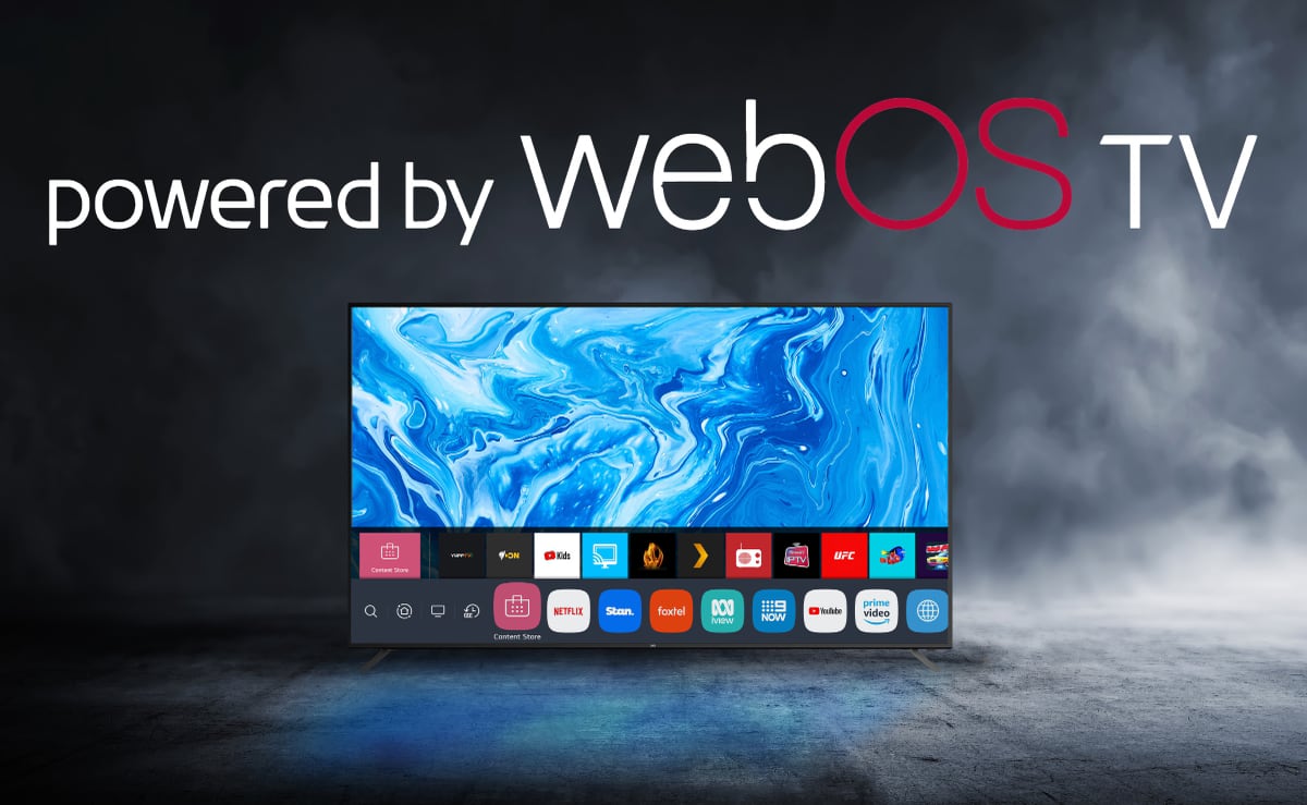 Powered by webOS TV