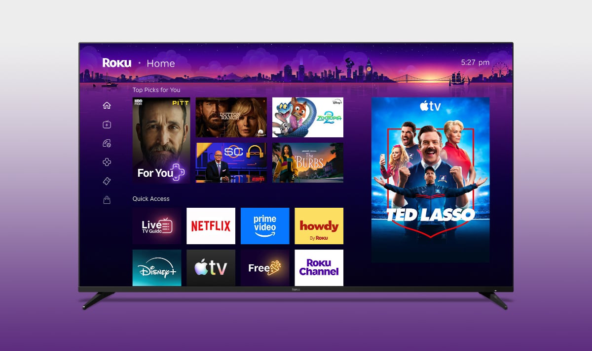 Roku new homescreen