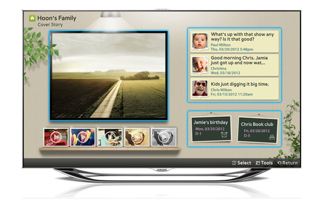 Samsung’s 2012 TV line-up