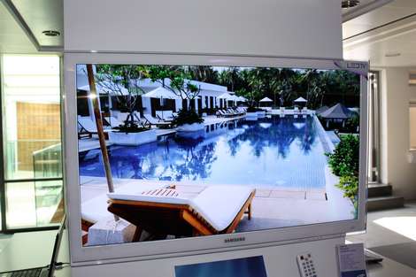 Click to enlarge Samsung white TVs