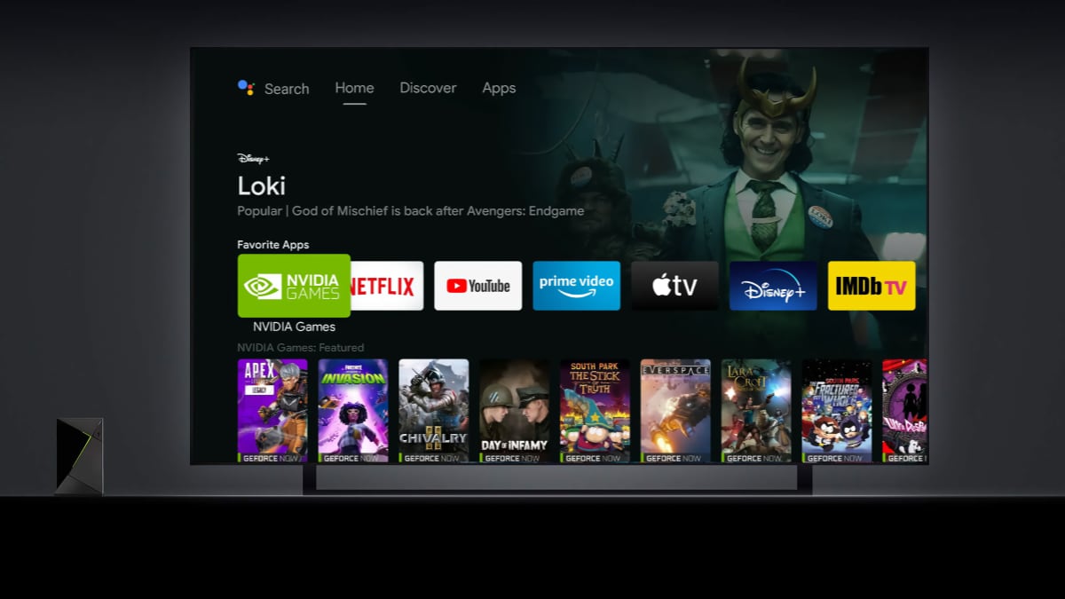 Shield Android TV UI