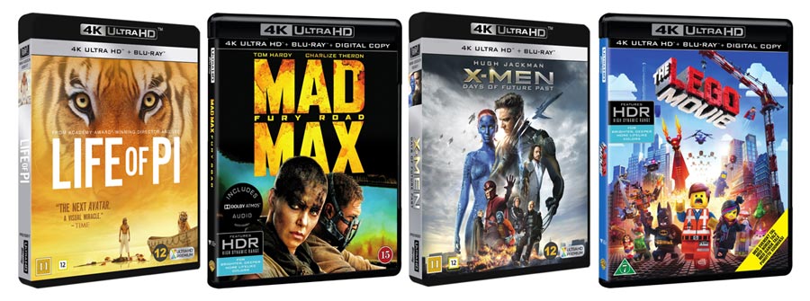 UHD Blu-rays