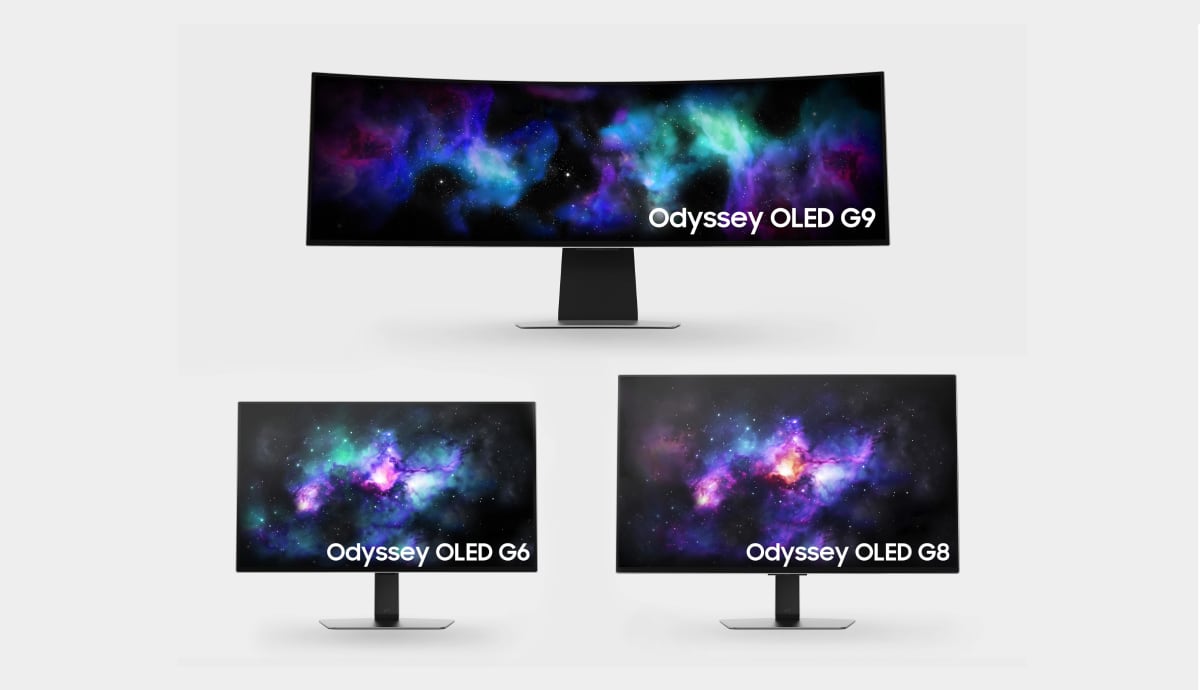 Samsung 2024 QD-OLED monitors