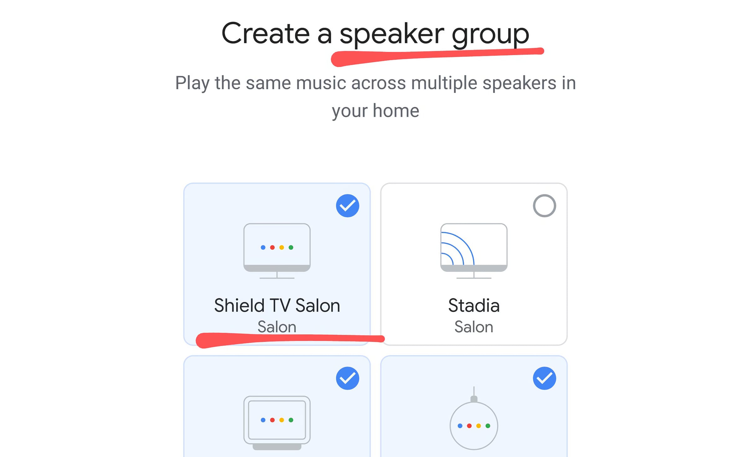 Android TV can now be Google speaker groups -