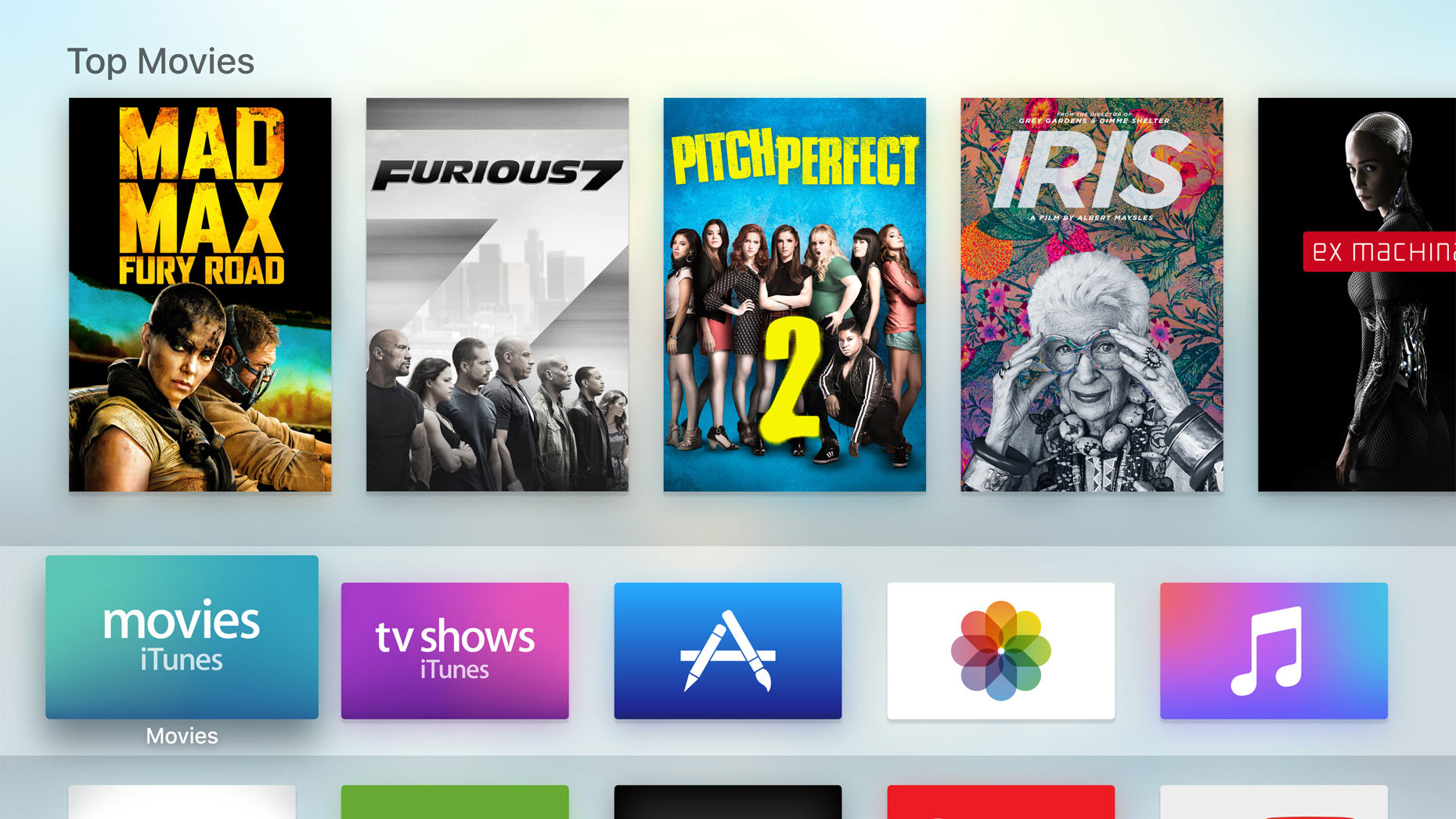 New Apple TV with App Siri & tvOS -