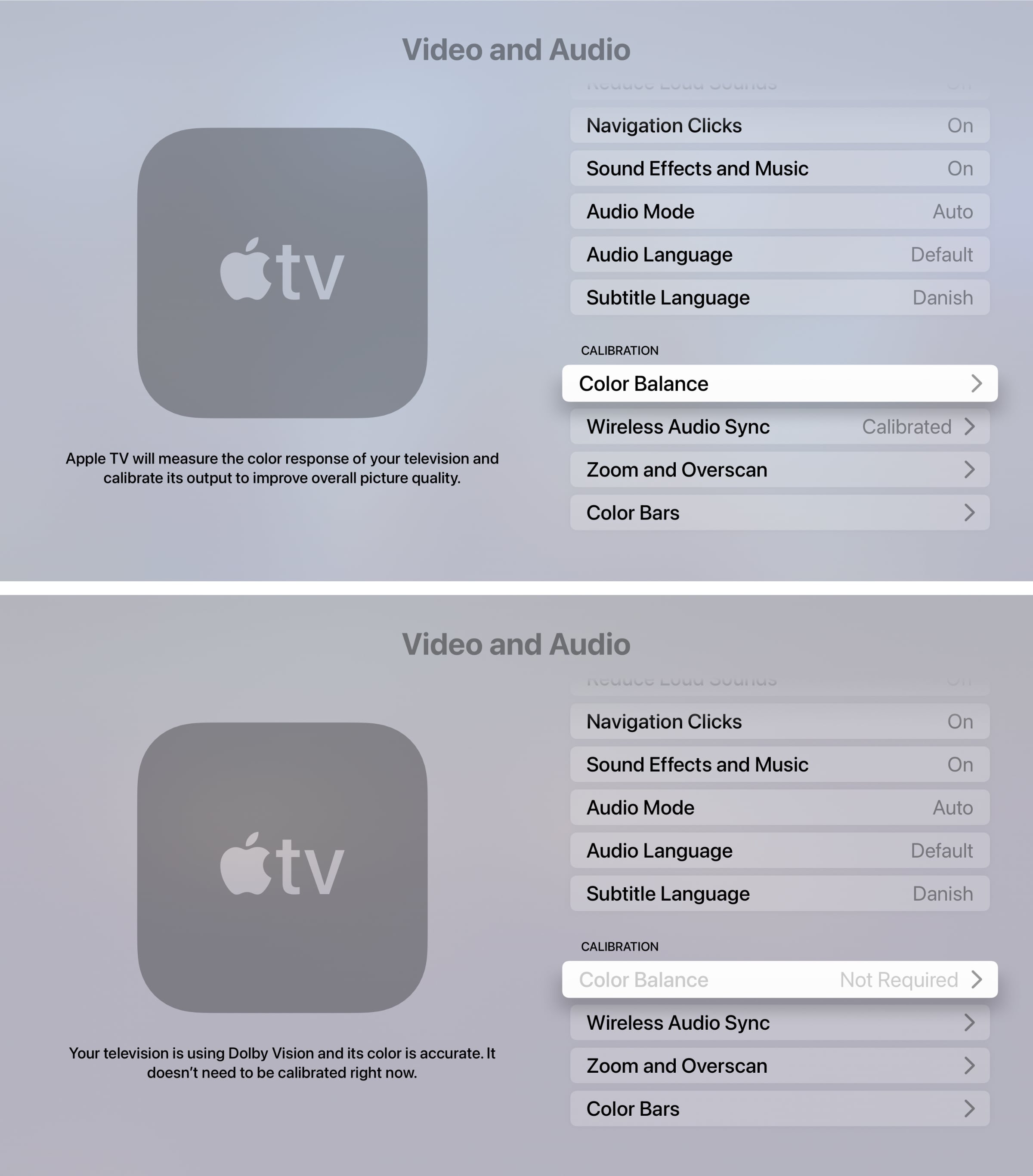 Apple's 'Color Balance' calibration is also coming to Apple TVs - FlatpanelsHD