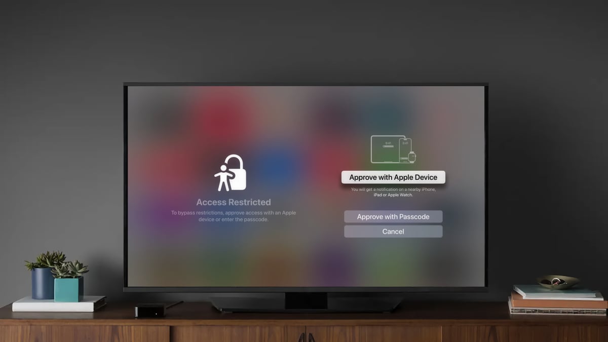 Apple TV restrictions