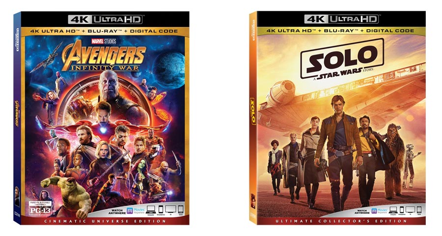 Avengers: Infinity War og Solo: A Star Wars Story