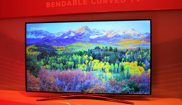 Bendable TVs at CES 2015