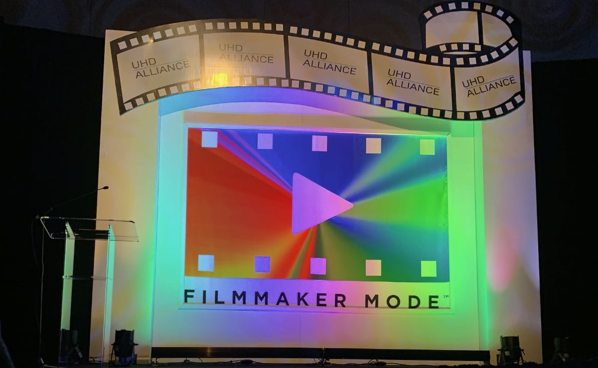 Filmmaker Mode at CES 2020 Filmmaker Mode at CES 2020