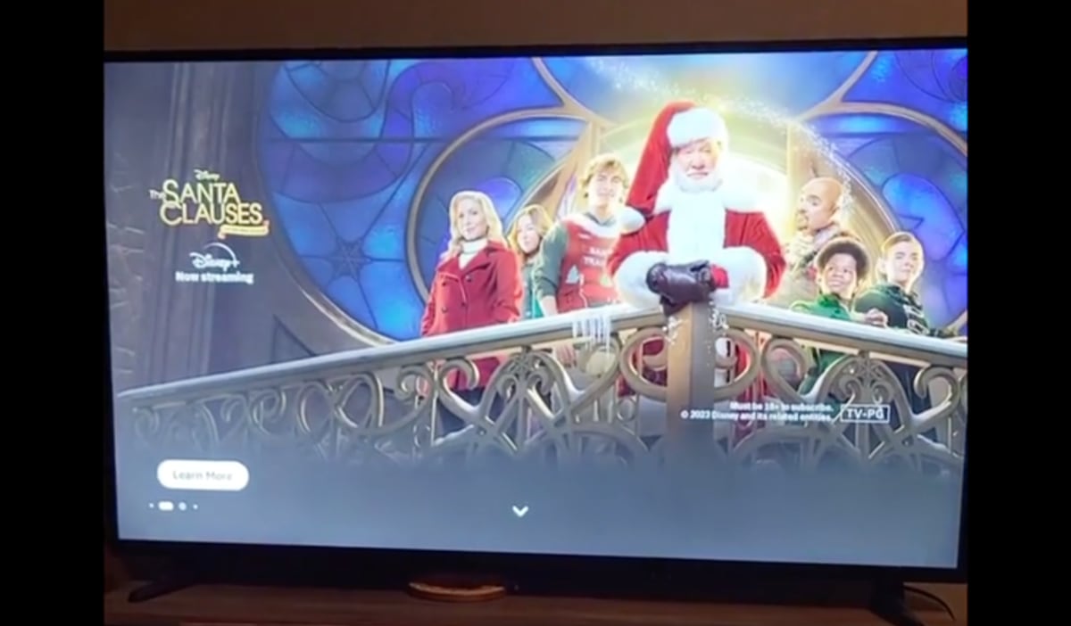 FireTV full-screen ad