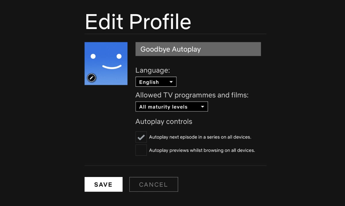 Goodbye Netflix autoplay Goodbye Netflix autoplay