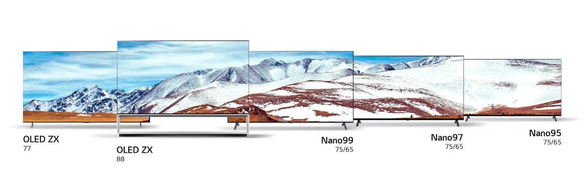 LLG 2020 NanoCell 8K LCD TVs