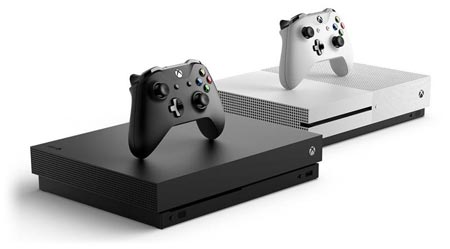 Xbox One S and One X