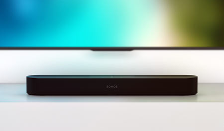 Sonos Beam is a compact soundbar with Airplay 2 and Alexa 