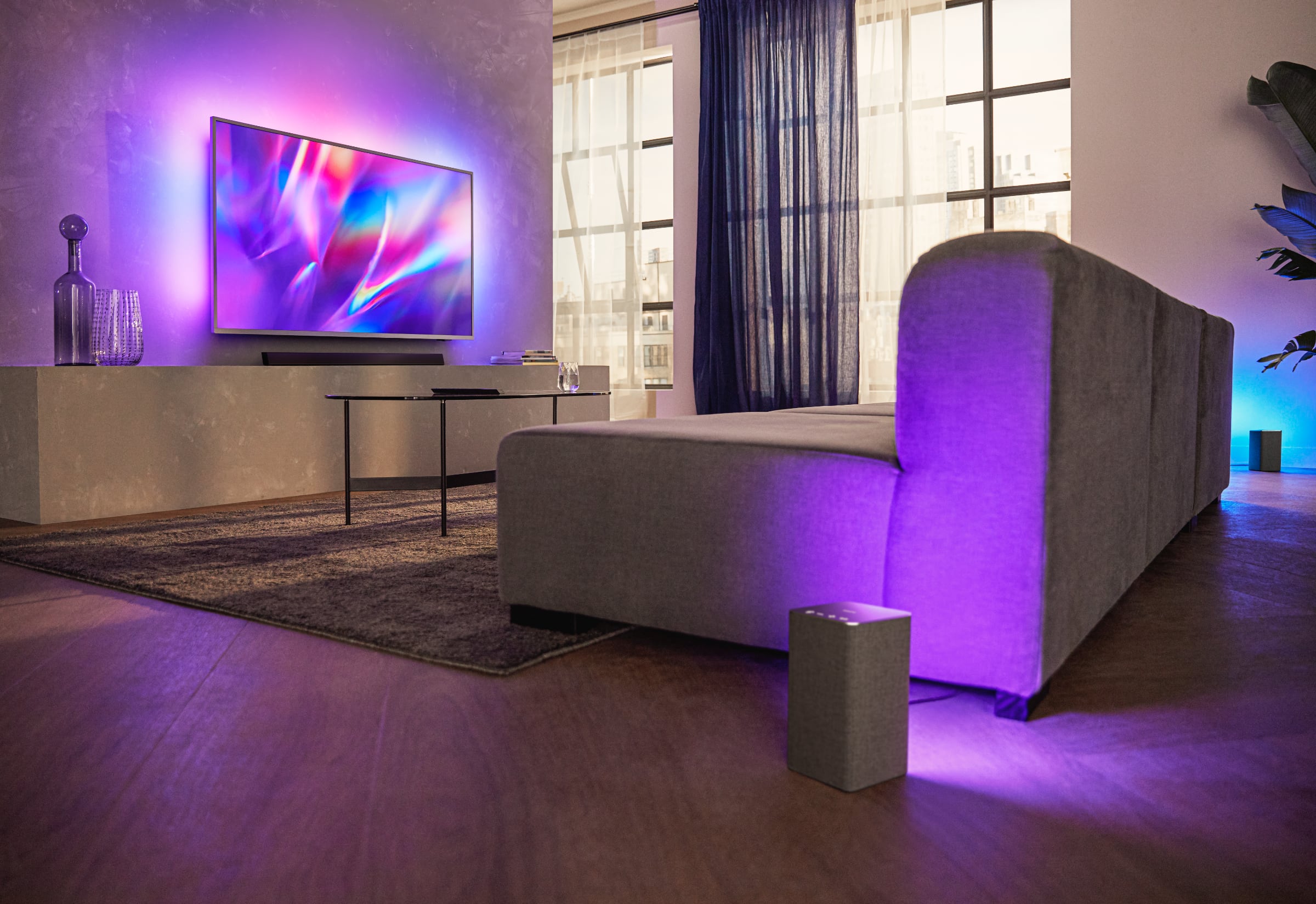 New Philips soundbars with Atmos, DTS Play-Fi – and first Ambilight  speakers - FlatpanelsHD