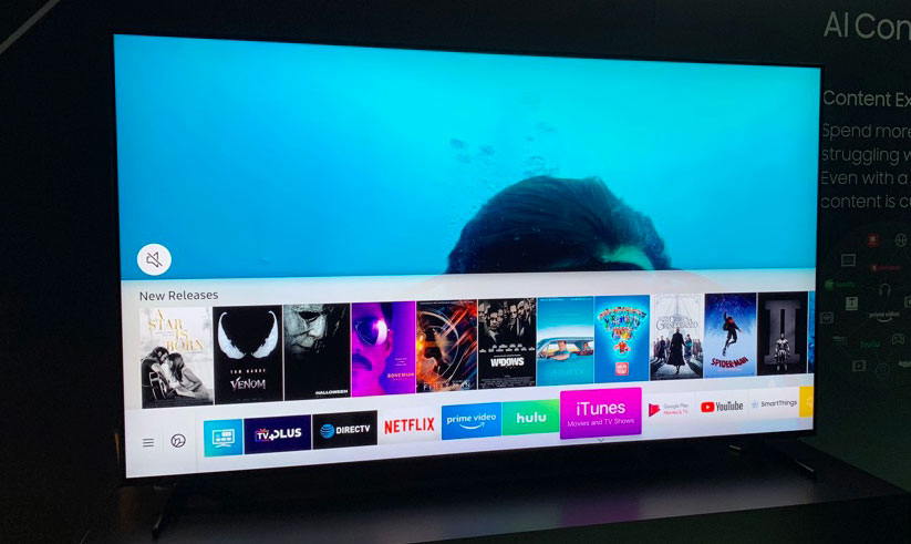  iTunes app Samsung TV 