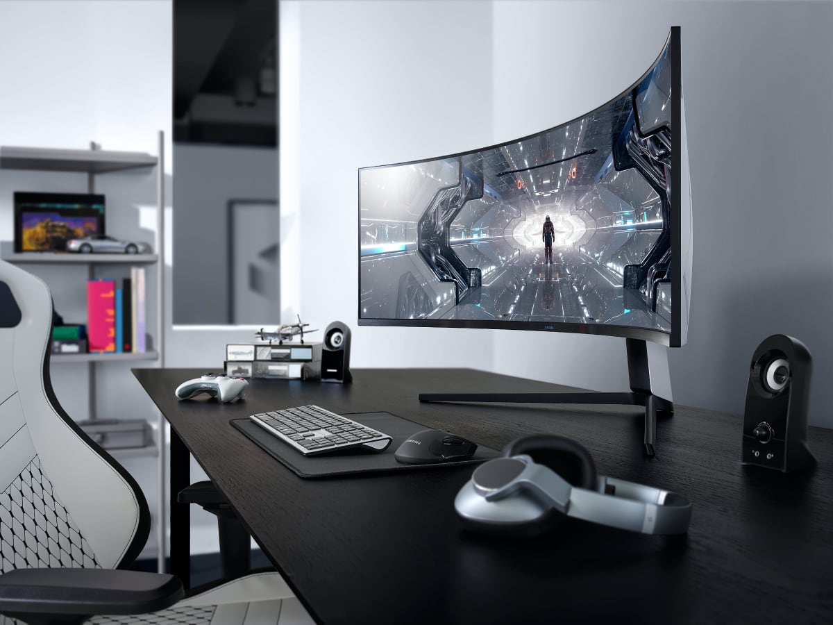 Samsung Odyssey gaming monitor