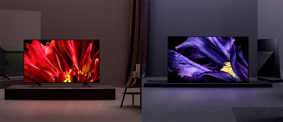 Sony Master OLED and LCD TV