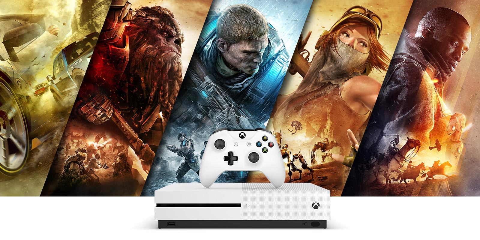 Microsoft Xbox One S 1tb Standard Cor Branco