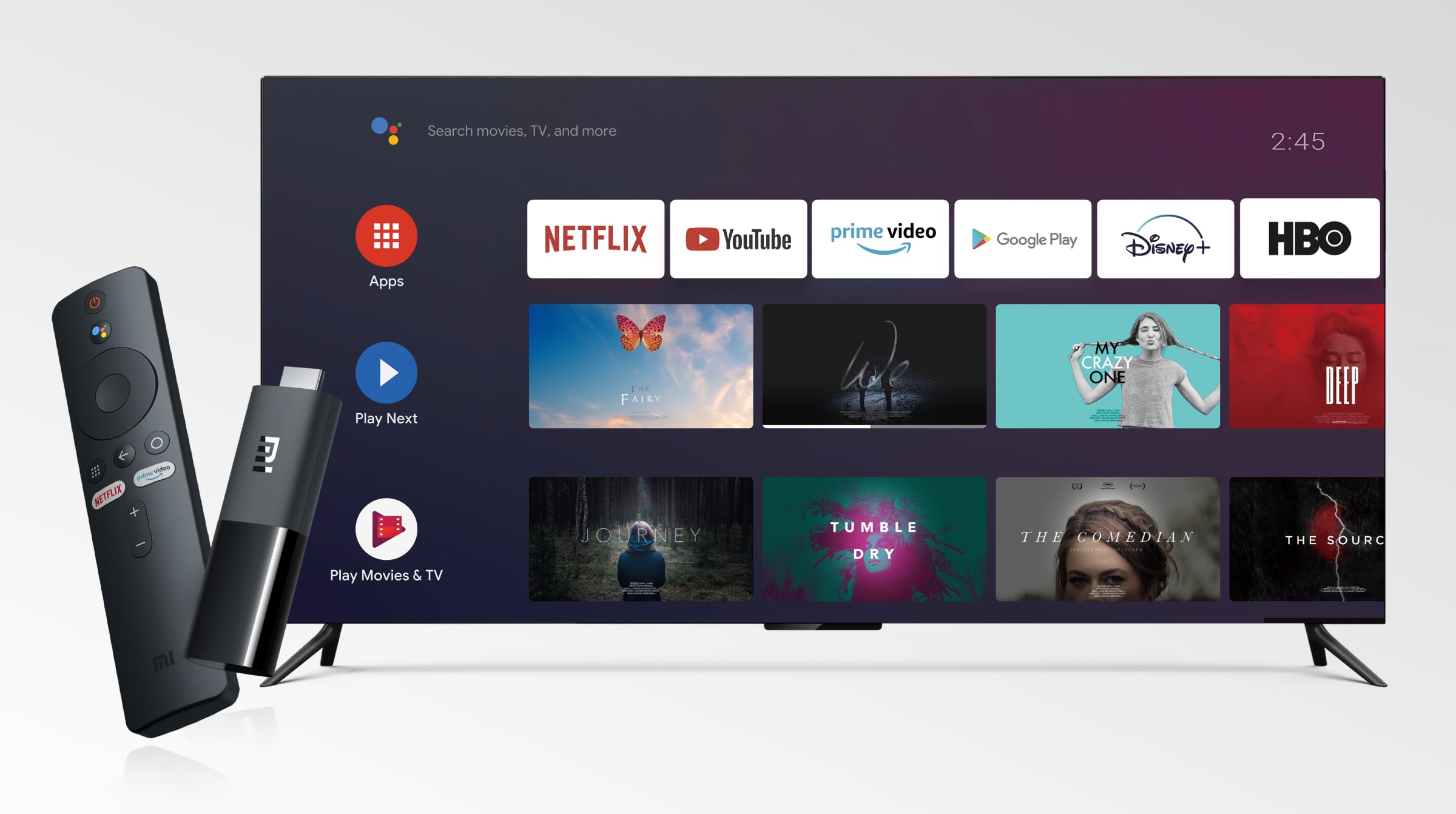 Xiaomi Mi Tv Stick With Fhd Video, Android Tv Netflix Google